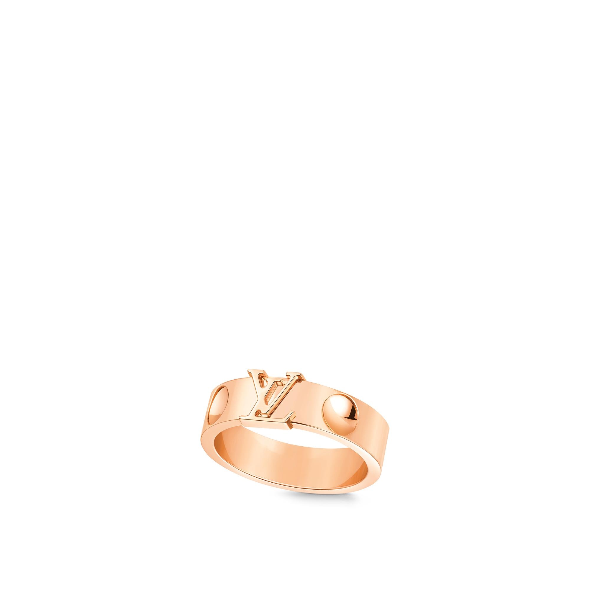 Love ring pink on sale gold